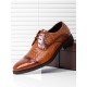 Men Vintage Brogue Derby Shoes Lace Up Business Dress Shoes Men Vintage Brogue Derby Shoes Lace Up Business Dress Shoes