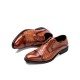 Men Vintage Brogue Derby Shoes Lace Up Business Dress Shoes Men Vintage Brogue Derby Shoes Lace Up Business Dress Shoes
