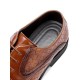 Men Vintage Brogue Derby Shoes Lace Up Business Dress Shoes Men Vintage Brogue Derby Shoes Lace Up Business Dress Shoes