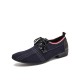 Men Stylish Pointed Toe Lace Up Business Canvas Dress Shoes Men Stylish Pointed Toe Lace Up Business Canvas Dress Shoes