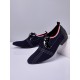 Men Stylish Pointed Toe Lace Up Business Canvas Dress Shoes Men Stylish Pointed Toe Lace Up Business Canvas Dress Shoes