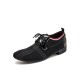 Men Stylish Pointed Toe Lace Up Business Canvas Dress Shoes Men Stylish Pointed Toe Lace Up Business Canvas Dress Shoes