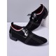 Men Stylish Pointed Toe Lace Up Business Canvas Dress Shoes Men Stylish Pointed Toe Lace Up Business Canvas Dress Shoes