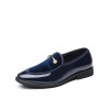 Large Size Men Leather Splicing Slip On Formal Dress Shoes