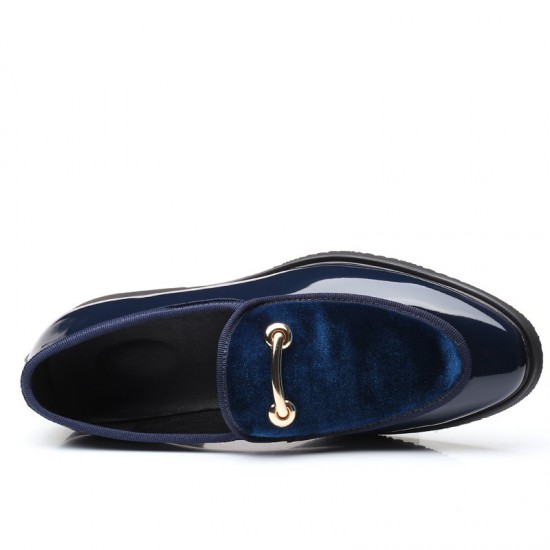 Large Size Men Leather Splicing Slip On Formal Dress Shoes Large Size Men Leather Splicing Slip On Formal Dress Shoes