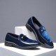 Large Size Men Leather Splicing Slip On Formal Dress Shoes Large Size Men Leather Splicing Slip On Formal Dress Shoes