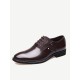 Men Stylish Leather Splicing Lace Up Business Formal Dress Shoes Men Stylish Leather Splicing Lace Up Business Formal Dress Shoes