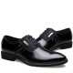 Men Stylish Leather Splicing Lace Up Business Formal Dress Shoes Men Stylish Leather Splicing Lace Up Business Formal Dress Shoes