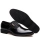 Men Stylish Leather Splicing Lace Up Business Formal Dress Shoes Men Stylish Leather Splicing Lace Up Business Formal Dress Shoes