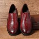 Men Stylish Crocodile Pattern Slip On Formal Dress Shoes Men Stylish Crocodile Pattern Slip On Formal Dress Shoes