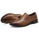Men Stylish Crocodile Pattern Slip On Formal Dress Shoes Men Stylish Crocodile Pattern Slip On Formal Dress Shoes