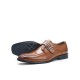 Men Vintage British Belt Buckle Monk Shoes Business Formal Dress Shoes Men Vintage British Belt Buckle Monk Shoes Business Formal Dress Shoes