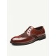 Large Size Men Brogue Carved Leather Splicing Formal Oxfords Large Size Men Brogue Carved Leather Splicing Formal Oxfords