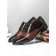 Men Cap Toe Splicing Non Slip Business Formal Shoes Men Cap Toe Splicing Non Slip Business Formal Shoes