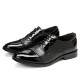 Men Cap Toe Splicing Non Slip Business Formal Shoes Men Cap Toe Splicing Non Slip Business Formal Shoes