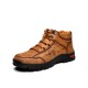 Men Durable Comfort Round Toe Lace Up Outdoor Casual Ankle Boots Men Durable Comfort Round Toe Lace Up Outdoor Casual Ankle Boots