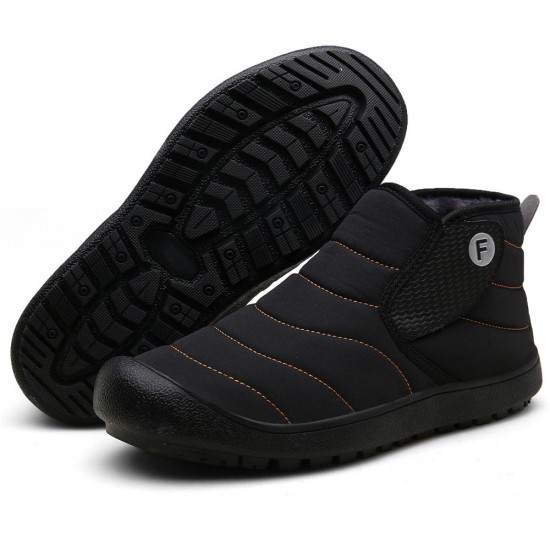 Men Outdoor Waterproof Warm Lining Hook Loop Casual Ankle Boots Men Outdoor Waterproof Warm Lining Hook Loop Casual Ankle Boots