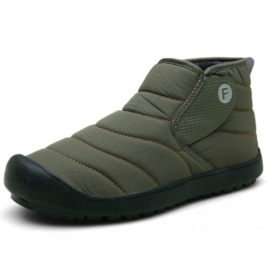 Men Outdoor Waterproof Warm Lining Hook Loop Casual Ankle Boots Men Outdoor Waterproof Warm Lining Hook Loop Casual Ankle Boots