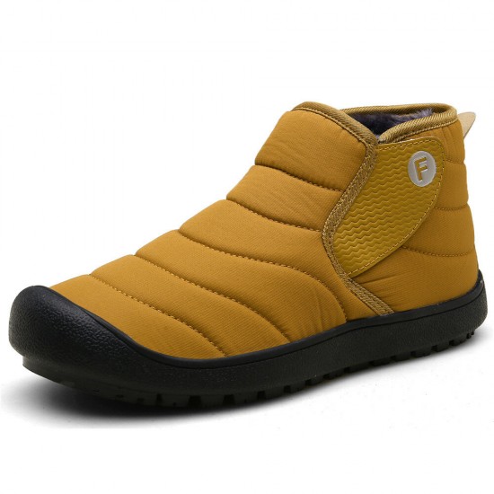 Men Outdoor Waterproof Warm Lining Hook Loop Casual Ankle Boots Men Outdoor Waterproof Warm Lining Hook Loop Casual Ankle Boots