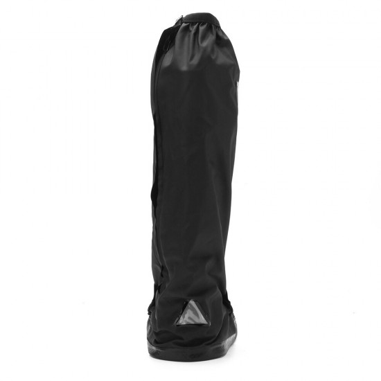 Men Waterproof Slip Resistant High Top Side Zipper Rain Boots Covers Men Waterproof Slip Resistant High Top Side Zipper Rain Boots Covers