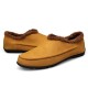Men Large Size Plush Lining Microfiber Leather Non-slip Casual Slippers Men Large Size Plush Lining Microfiber Leather Non-slip Casual Slippers
