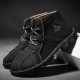 Men Hand Stitching Hook-loop Casual Not-slip Boot Shoes Men Hand Stitching Hook-loop Casual Not-slip Boot Shoes