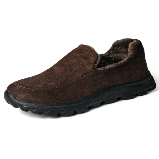 Men Warm Plus Lining Soft Sole Slip On Comfy Casual Boots Men Warm Plus Lining Soft Sole Slip On Comfy Casual Boots