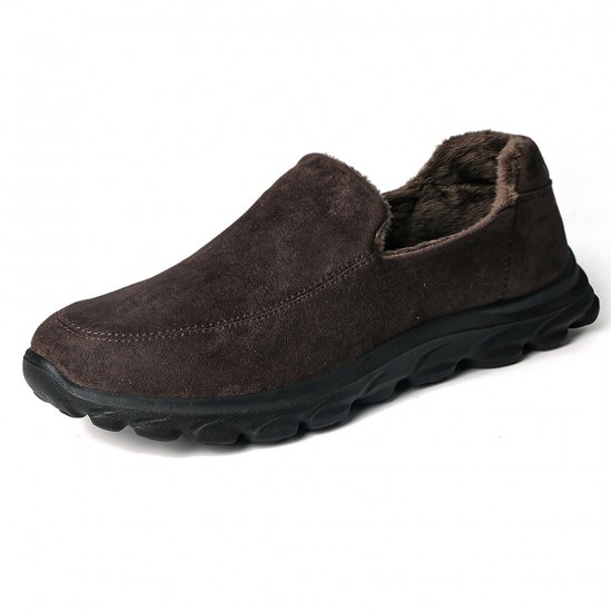 Men Warm Plus Lining Soft Sole Slip On Comfy Casual Boots Men Warm Plus Lining Soft Sole Slip On Comfy Casual Boots