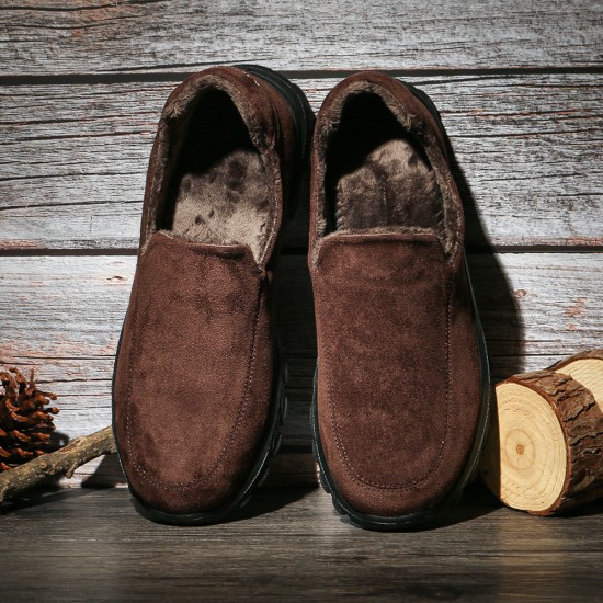 Men Warm Plus Lining Soft Sole Slip On Comfy Casual Boots Men Warm Plus Lining Soft Sole Slip On Comfy Casual Boots