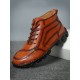 Men Cow Leather Non Slip Hand Stitching Casual Outdoor Boots Men Cow Leather Non Slip Hand Stitching Casual Outdoor Boots