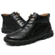 Men Cow Leather Non Slip Hand Stitching Casual Outdoor Boots Men Cow Leather Non Slip Hand Stitching Casual Outdoor Boots