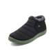 Men Waterproof Warm Fur Lining Letter Slip On Ankle Boots Men Waterproof Warm Fur Lining Letter Slip On Ankle Boots