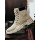 Men Stylish Microfiber Leather Lace Up Casual Ankle Boots Men Stylish Microfiber Leather Lace Up Casual Ankle Boots
