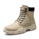 Men Stylish Microfiber Leather Lace Up Casual Ankle Boots Men Stylish Microfiber Leather Lace Up Casual Ankle Boots