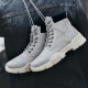 Men Stylish Microfiber Leather Lace Up Casual Ankle Boots Men Stylish Microfiber Leather Lace Up Casual Ankle Boots