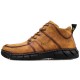 Men Microfiber Leather Non Slip Soft Sole Outdoor Casual Ankle Boots Men Microfiber Leather Non Slip Soft Sole Outdoor Casual Ankle Boots