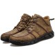 Men Microfiber Leather Non Slip Soft Sole Outdoor Casual Ankle Boots Men Microfiber Leather Non Slip Soft Sole Outdoor Casual Ankle Boots