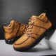 Men Microfiber Leather Non Slip Soft Sole Outdoor Casual Ankle Boots Men Microfiber Leather Non Slip Soft Sole Outdoor Casual Ankle Boots