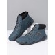 Men Soft Slip Resistant Lace Up Microfiber Leather Ankle Boots Men Soft Slip Resistant Lace Up Microfiber Leather Ankle Boots
