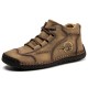 Men Vintage Hand Stitching Comfort Soft Leather Boots Men Vintage Hand Stitching Comfort Soft Leather Boots