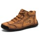 Men Vintage Hand Stitching Comfort Soft Leather Boots Men Vintage Hand Stitching Comfort Soft Leather Boots