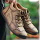Men Vintage Hand Stitching Comfort Soft Leather Boots Men Vintage Hand Stitching Comfort Soft Leather Boots