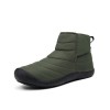 Men Waterproof Warm Lining Hook Loop Toe Protective Casual Ankle Boots