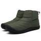 Men Waterproof Warm Lining Hook Loop Toe Protective Casual Ankle Boots Men Waterproof Warm Lining Hook Loop Toe Protective Casual Ankle Boots