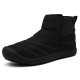 Men Waterproof Warm Lining Hook Loop Toe Protective Casual Ankle Boots Men Waterproof Warm Lining Hook Loop Toe Protective Casual Ankle Boots