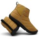 Men Waterproof Warm Lining Hook Loop Toe Protective Casual Ankle Boots Men Waterproof Warm Lining Hook Loop Toe Protective Casual Ankle Boots
