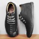 Menico Men Hand Stitching Leather Non-slip Soft Sole Warm Casual Boots Menico Men Hand Stitching Leather Non-slip Soft Sole Warm Casual Boots