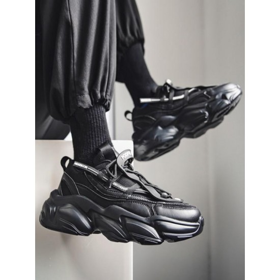 Breathable Lace Up Letter Graphic Sports Shoes Breathable Lace Up Letter Graphic Sports Shoes