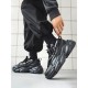 Breathable Lace Up Letter Graphic Sports Shoes Breathable Lace Up Letter Graphic Sports Shoes
