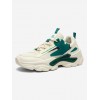 Breathable Mesh Insert Colorblock Chunky Sneakers